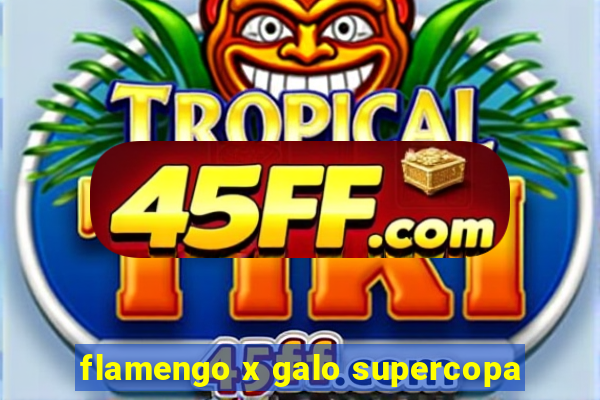 flamengo x galo supercopa